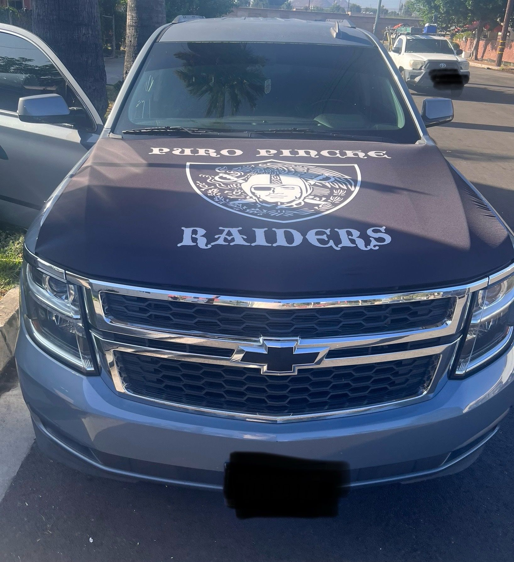 Raiders Hood Cover