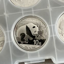 2016 Silver Chinese Panda 30g 999 Fine Silver Coin