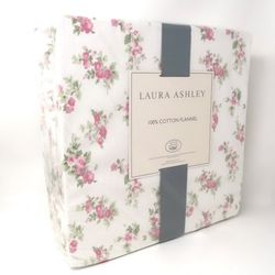 Laura Ashley Twin Fannel Sheet Pillo