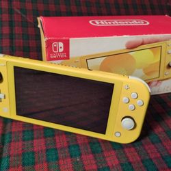 Nintendo Switch Lite - Yellow - With Accesories - $110