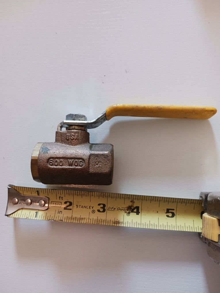 Milwaukee Valve Co. 3/4" Ball Valve