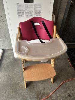 Abiie Beyond Junior Wooden High Chair 