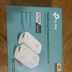 Passthrough  Powerline Network Extender