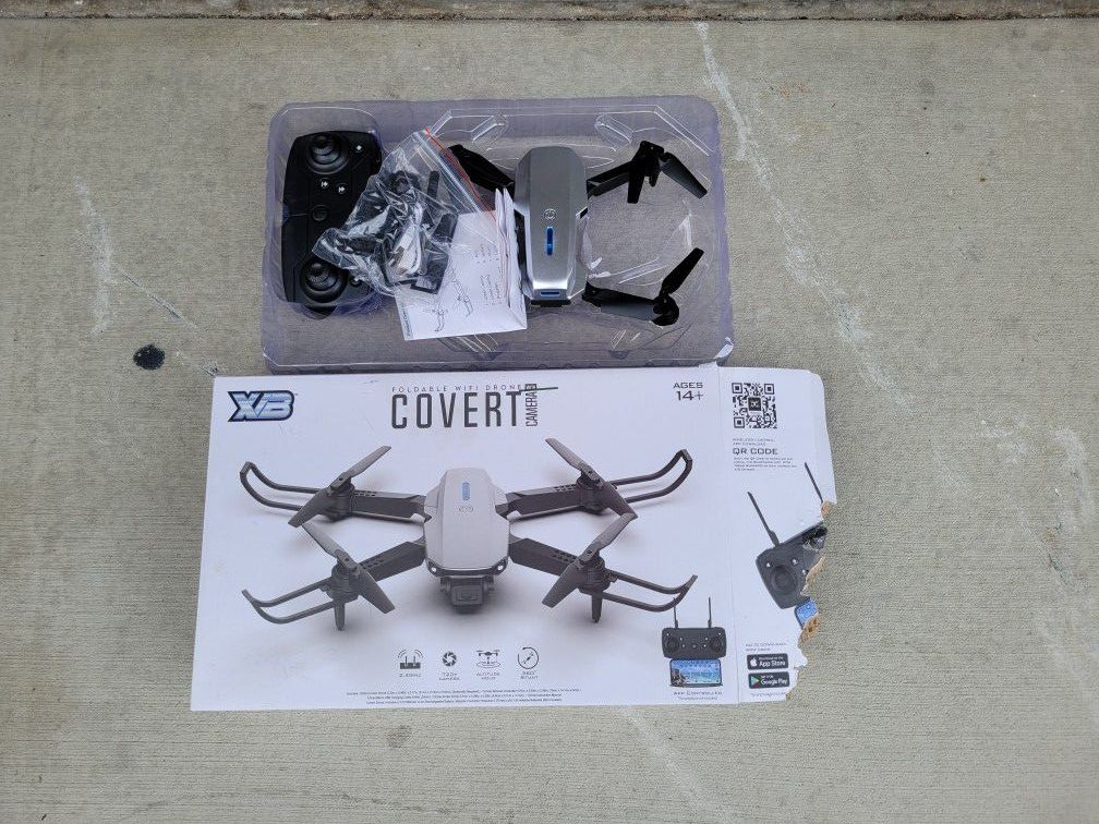 XVB Covert Foldable Wifi Drone with Camera