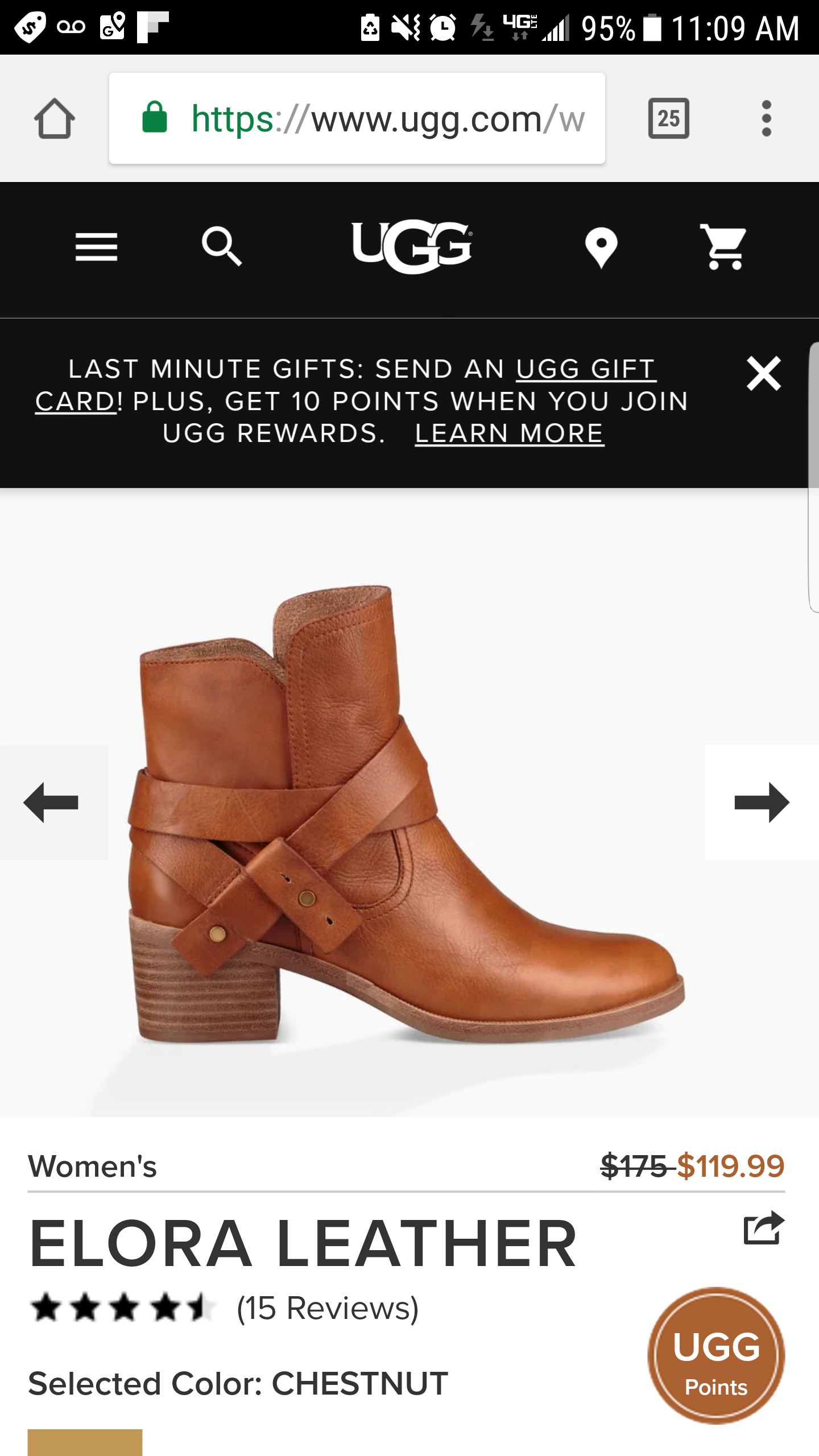 Ugg women's elora ankle boot new arrivals