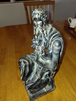 Vintage Moses Sculpture