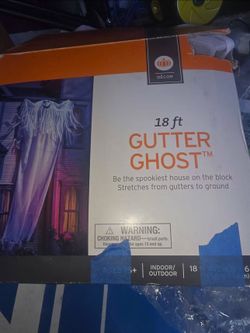 18 ft gutter ghost Halloween decoration the price is firm