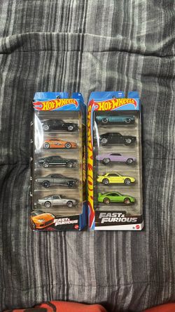 Hotwheels fast and furious 5 packs (2)