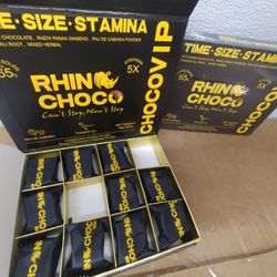 The Original Rhino Choco For Men 12 Packs New