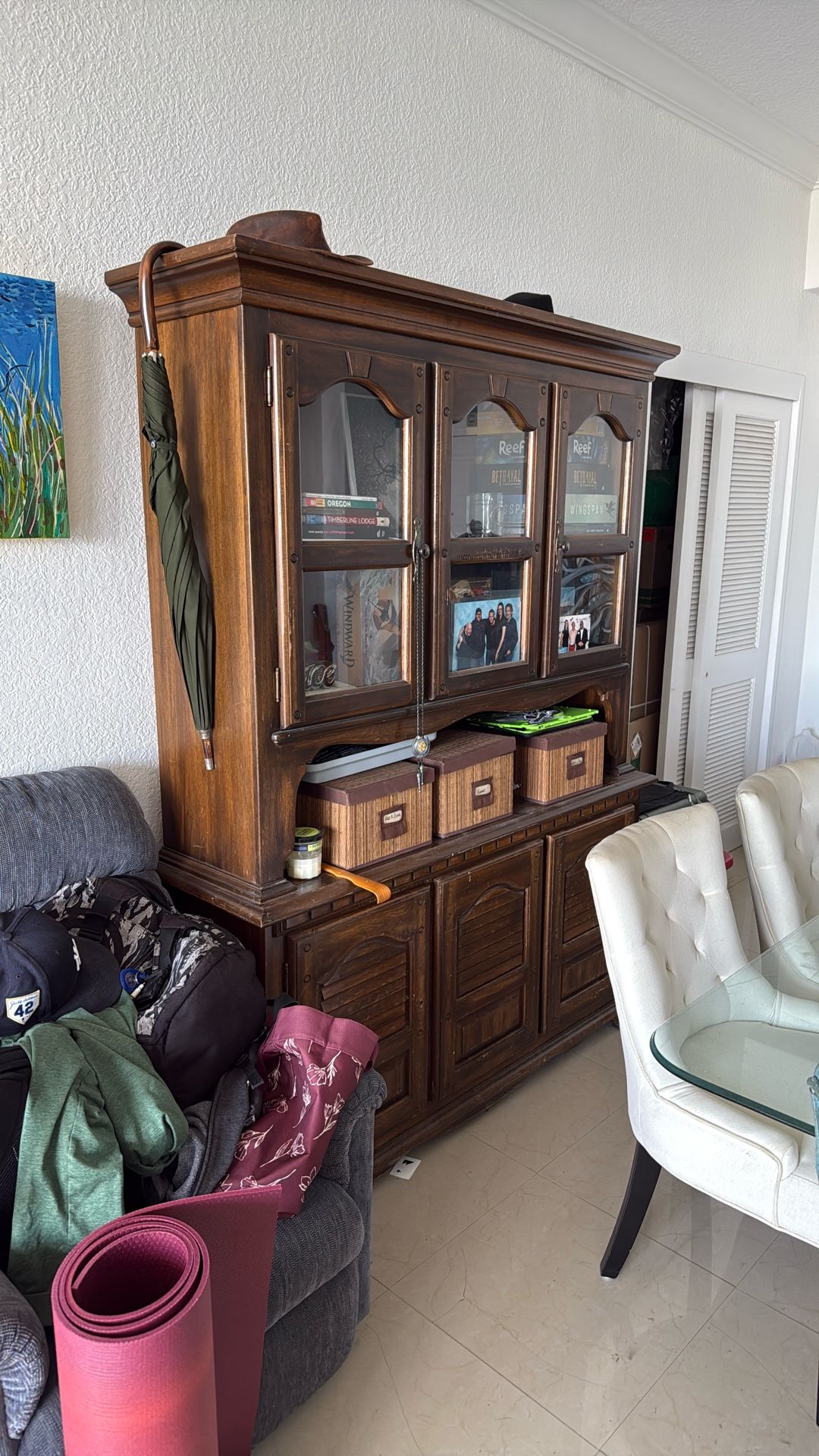 Dinning Room Armoire - Storage Cabinet