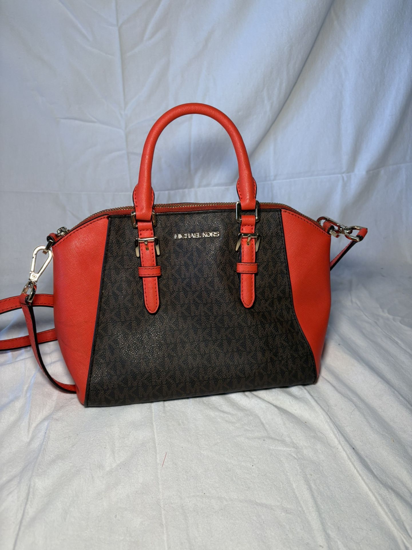 Michael Kors Large Ciara Top Zip Satchel