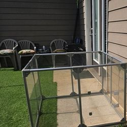 acrylic  puppy pen