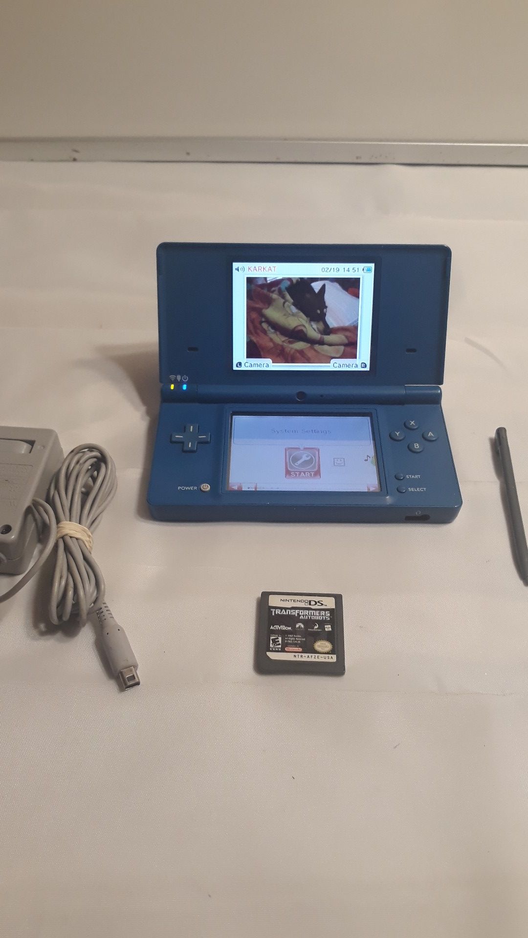 Nintendo dsi light blue