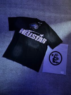 Black Glitter Logo Hellstar M $35!