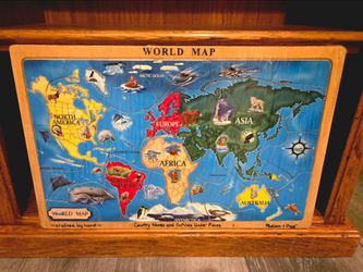 Children's Map Puzzles
