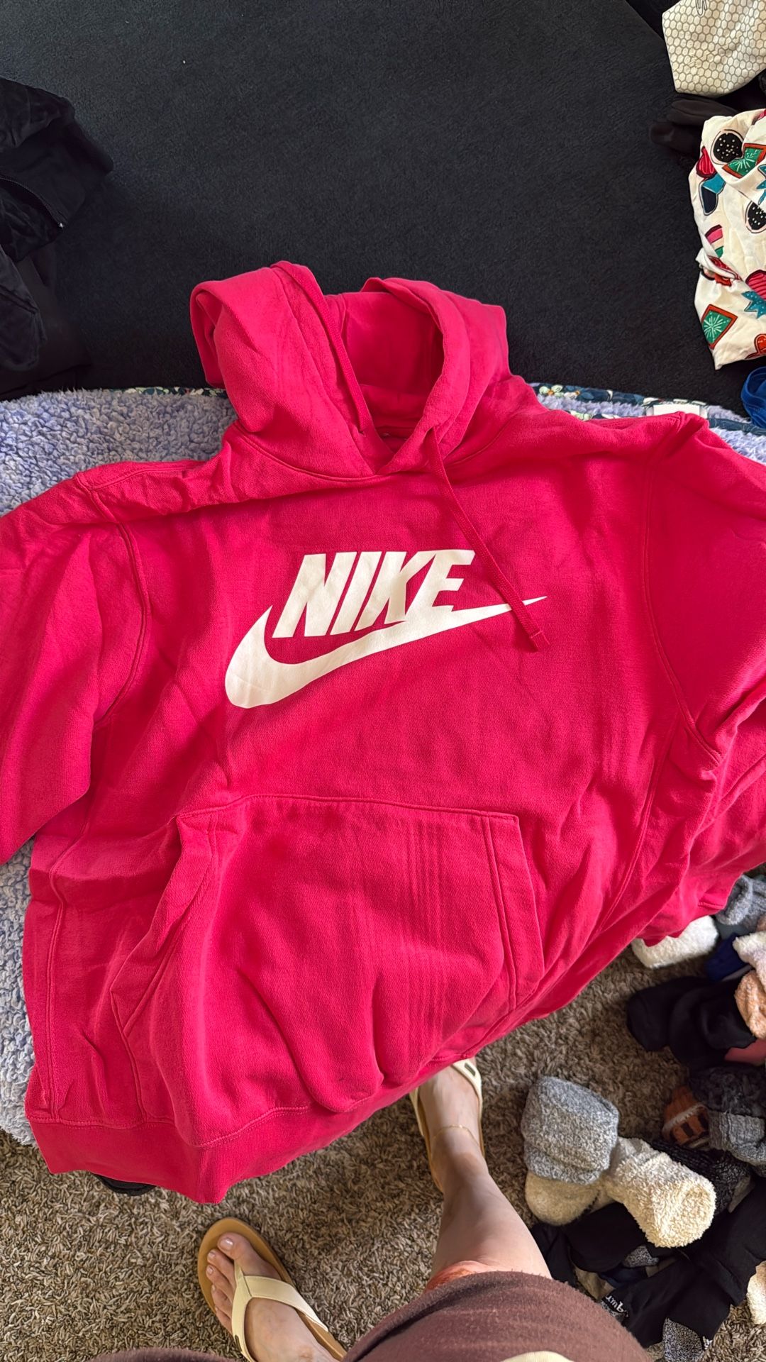 Pink Nike Medium Hoodie