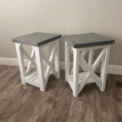 Farmhouse End / Coffee Tables Custom Made