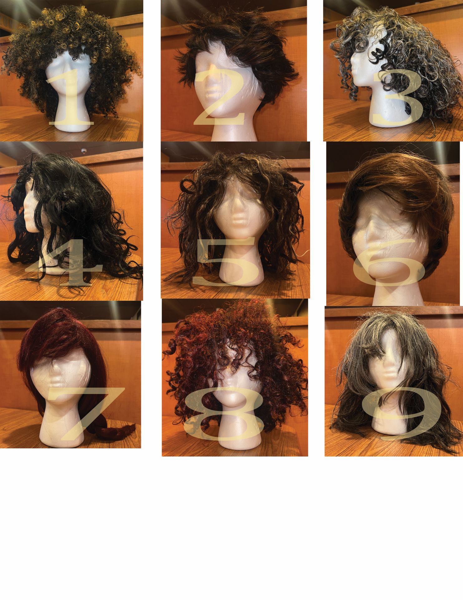 Over 30 High Quality Wigs For $50 Each 