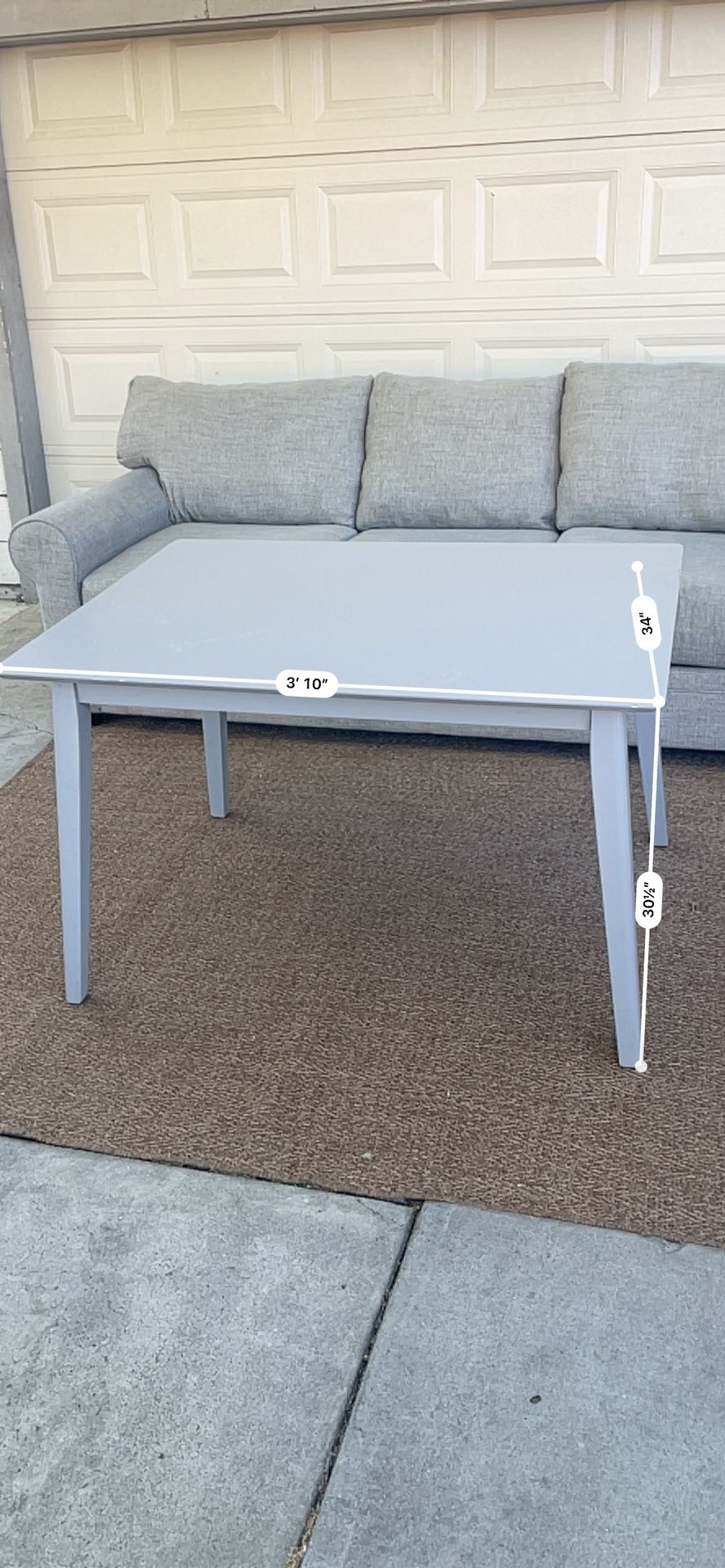Grey Dining Table