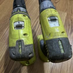 RYOBI CORDLESS DRILL/DRIVER 