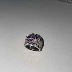 Silver Ring & Earrings