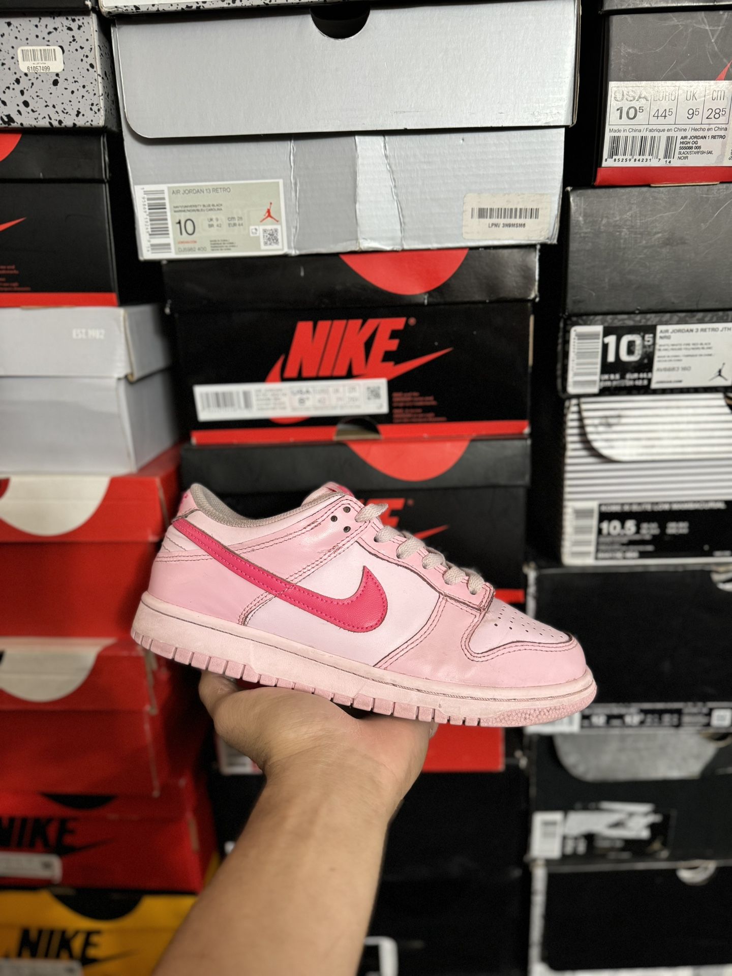 Nike Dunk Low Triple P size 6.5Y USED