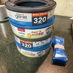 Brand New Diaper Genie Refills 