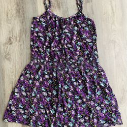 Mint Condition! Floral Print Mini Dress 