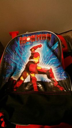 Iron man small backpack