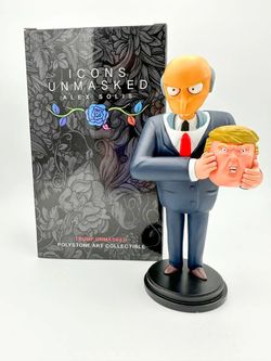 RARE! Oddworx Mr. Burns Trump Mask Statue NOT SIDESHOW XM STUDIOS PRIME1 QUEEN STUDIOS