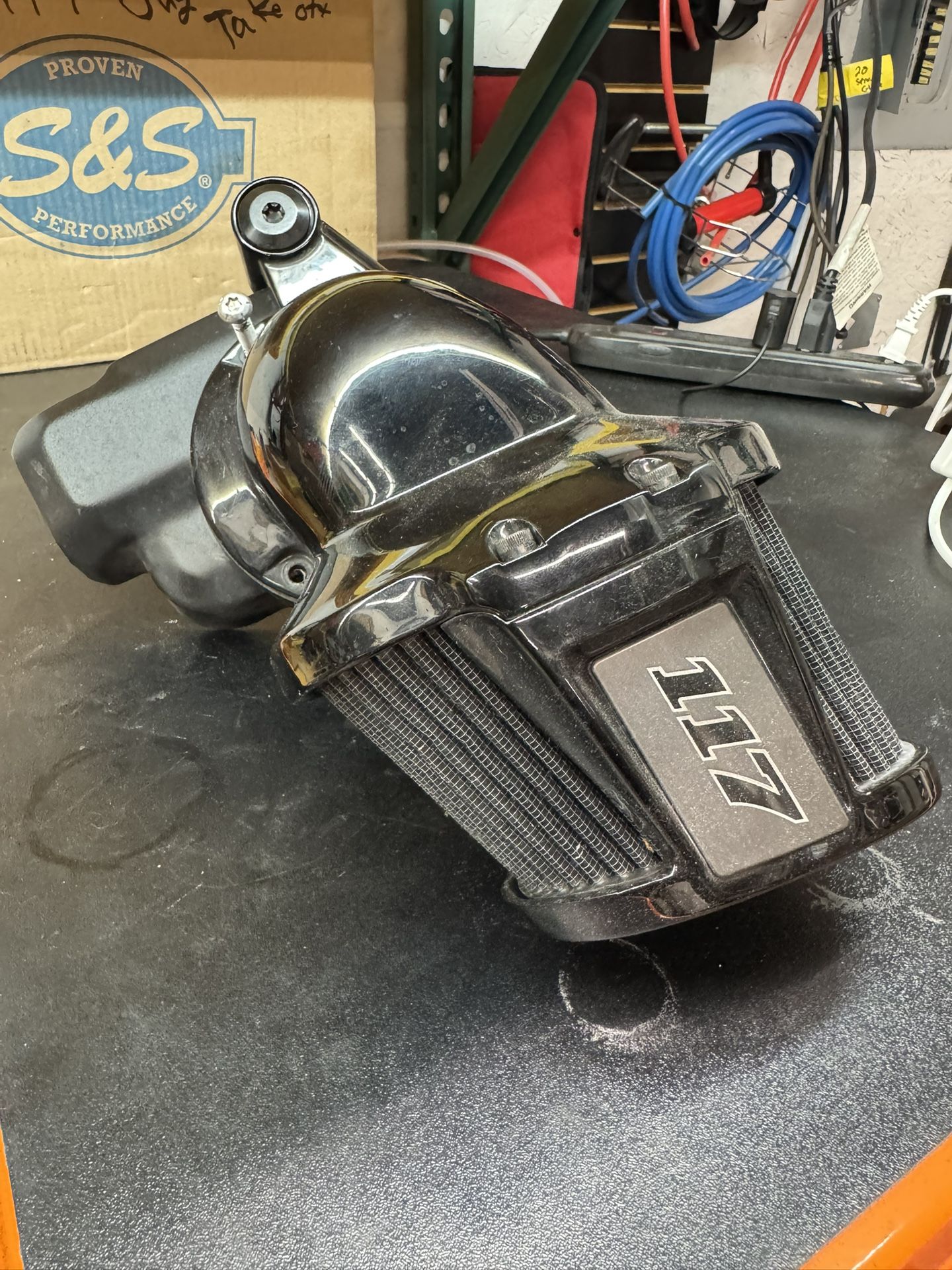 Harley Davidson 117 Screamin' Eagle Heavy Breather Elite Air Cleaner Kit (intake)
