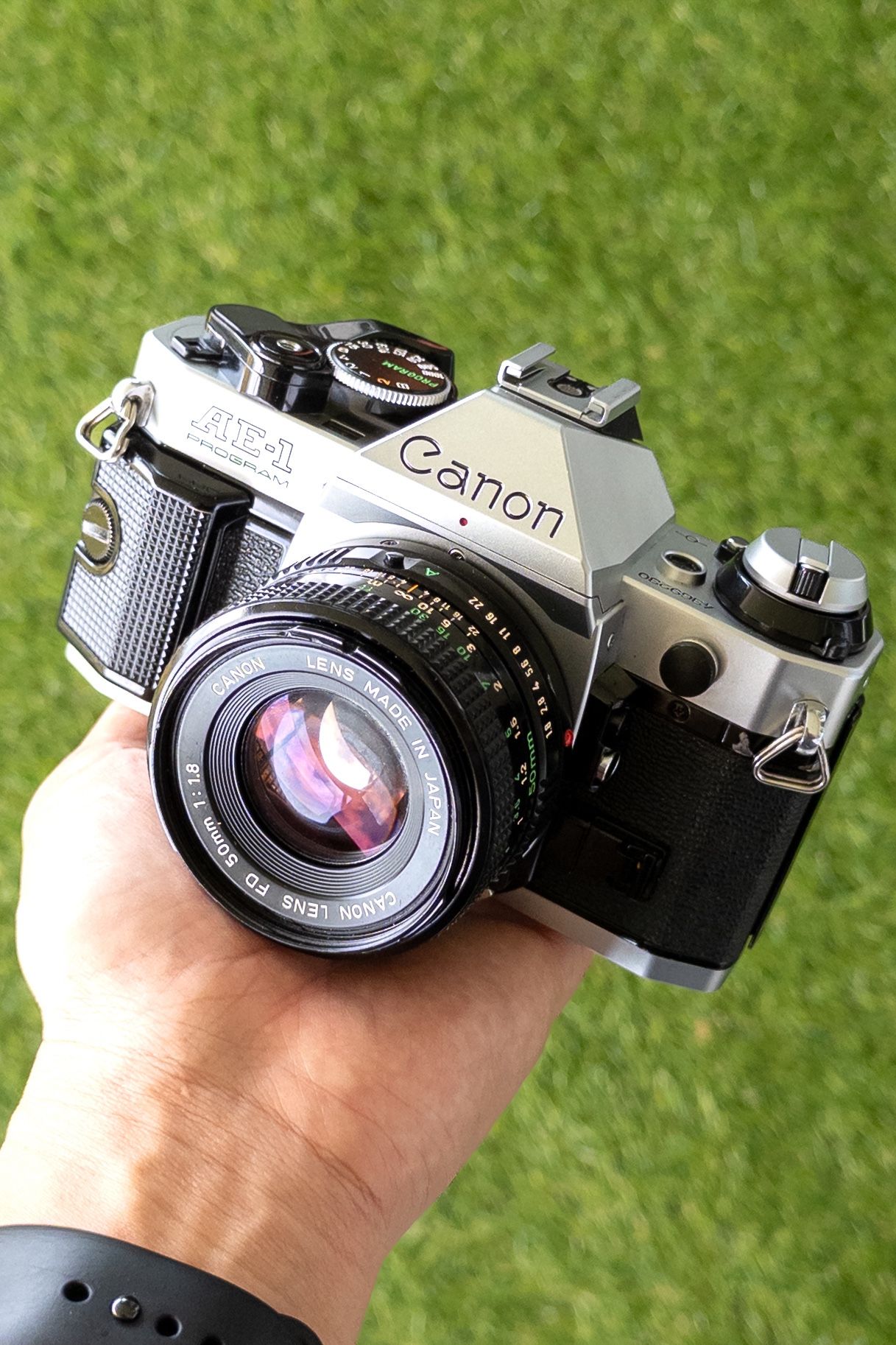 Canon AE-1 Program Film SLR Camera