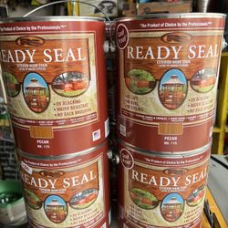 Ready Seal Pecan. 