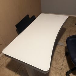 Gaming Adjustable Height Desk 
