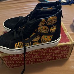 Halloween Glow In The Dark Vans Shoes