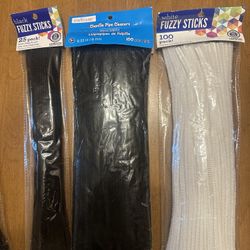Fuzzy Sticks & Chenille Pipe Cleaners