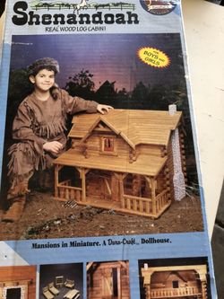 Shenandoah log hotsell cabin dollhouse