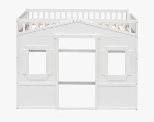 Gabriella-Frances Kids Loft Bed + FREE Twin Mattress