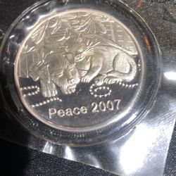 2007 Sealed Mint “ Peace” Coin