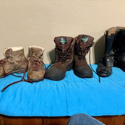 Men’s Size 13 & 13 1/2 Used Boots