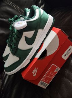 Nike Dunk Low Michigan State Satin $190
