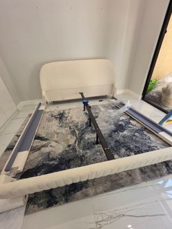 King size bed frame $ 50