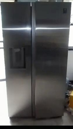 Samsung  side by side refrigerator