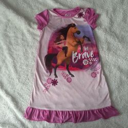 Girl's Pink Nightgown Size 8