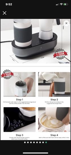 Seven & Me espresso coffee machine