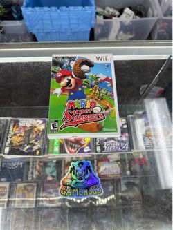 Mario Super Sluggers Wii $45 Gamehogs 11am-7pm