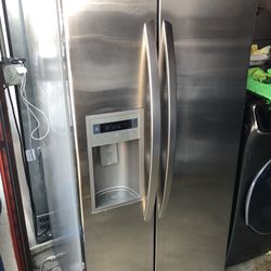 LG Stainless Steel “33” Side By Side