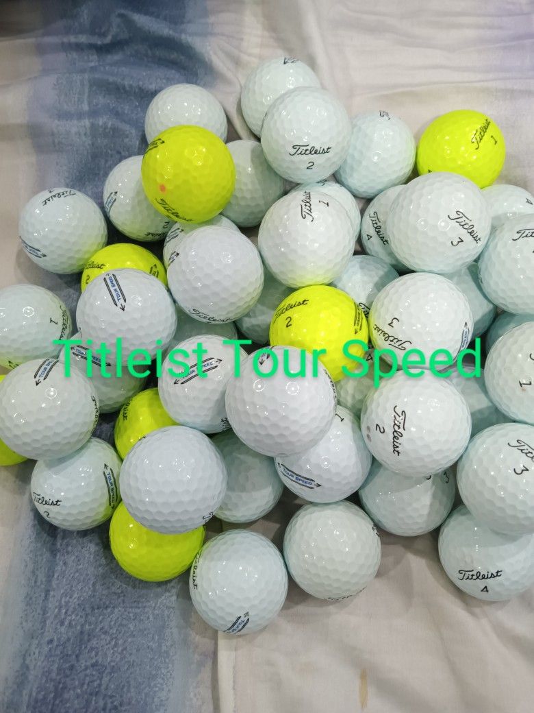 50 Used Titleist Tour Speed In Excellent Condition NM To 4a
