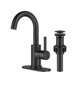 Matte Black Bathroom Faucet