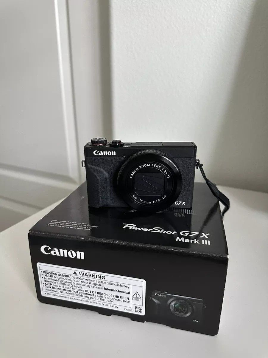 Canon G7X Mark III